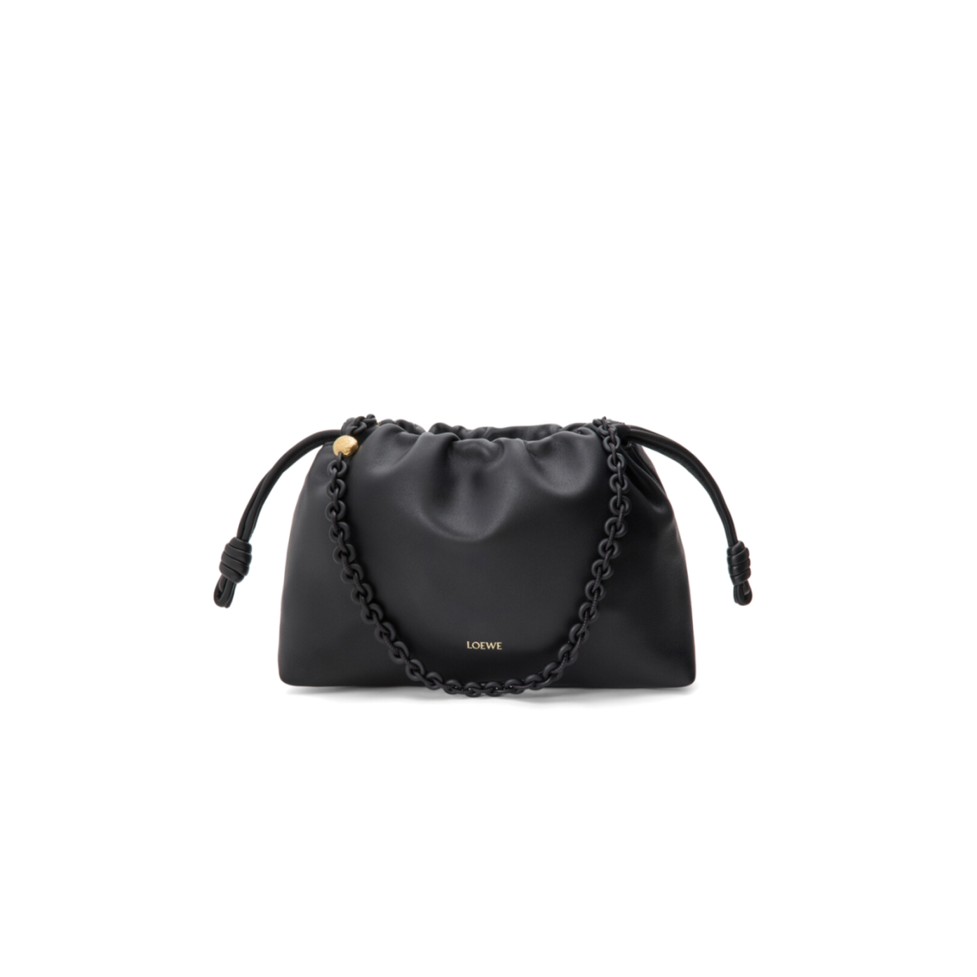 L0ew* medium flamenco purse in mellow nappa lambskin a411fcrx84 (30*20*10.5cm)